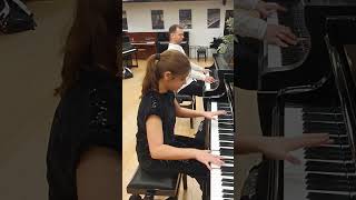 IMPROVISED Duet  In The Piano Shop So FUN With rufusquickenden2070 [upl. by Ruckman]