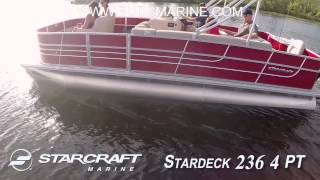 2015 Starcraft Stardeck 236 4PT Pontoon Boat [upl. by Appledorf]