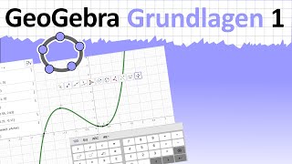 GeoGebra  Ein paar Grundlagen  01 [upl. by Haven]