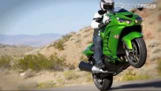 2012 Kawasaki ZX14R First Ride  MotoUSA [upl. by Cressi673]