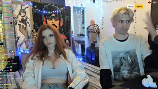 xQc asks Amouranth if guys and girls can be friends [upl. by Bledsoe569]