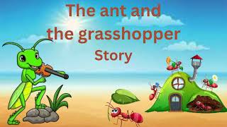 The ant and the grasshopper Story  Moral story for kids in English [upl. by Phillane298]