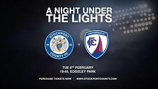 County Vs Chesterfield  A Night Under The Lights  Tue 8th Feb [upl. by Siegel921]