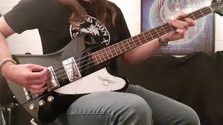 Aerosmith  Sweet Emotion Bass Cover  Tom Hamilton  Epiphone Vintage Pro Thunderbird [upl. by Dulcine]