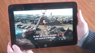 Test et avis Tablette Android HP Slate 10 HD Multimédia [upl. by Aztiram]