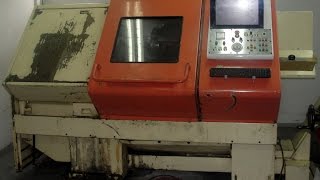 GILDEMEISTER NEF CT40 Lathe  LinuxCNC Retrofit  Serbia Subotica [upl. by Nylzaj]