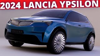 All New 2024 Lancia Ypsilon Review  Stylish Small Electric Crossover [upl. by Acina]