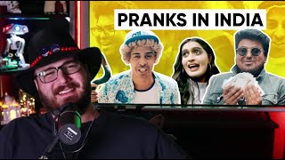 American Reacts to  Pranks In India  Jordindian YouTube [upl. by Viking]