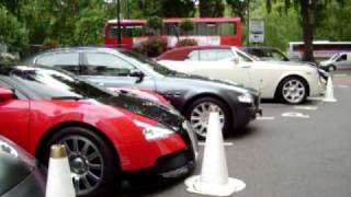 Supercars Outside The Dorchester Hotel [upl. by Seraphim]