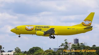 MELI Air Mercado Livre 1º Vídeo do voo da frota de aviões no Brasil Aeroporto Inter Afonso Pena [upl. by Noeled]