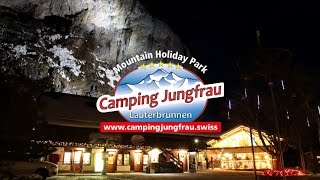 Camping Jungfrau Holiday Park  Winter [upl. by Maighdiln]