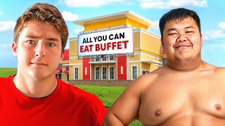 I Took a SUMO WRESTLER to an All You Can Eat Buffet [upl. by Selby]