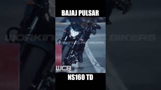 Bajaj PULSAR NS160 TD 🇮🇳 motos bajaj pulsar 160cc [upl. by Aettam]