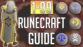 OSRS InDepth FULL 199 RUNECRAFT Guide Best Methods [upl. by Inaboy]