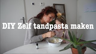 DIY Zelf tandpasta maken [upl. by Prowel]