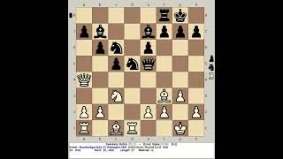 Swinkels Robin vs Ernst Sipke  Bundesliga Chess 2022 23 Remagen Germany [upl. by Sollie]