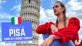 DESDE FLORENCIA A PISA  COMO IR DONDE COMER [upl. by Eelyek]