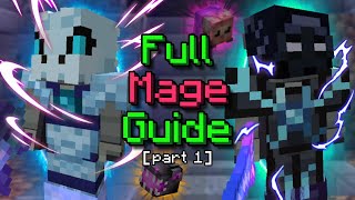 Full Mage Guide Part 1 Floors 15  Hypixel Skyblock [upl. by Iives801]