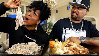 ASHANTI VS KEYSHIA COLE BATTLE CHITTERLINGS CHALLENGE [upl. by Eanal]