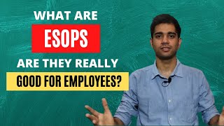 What are ESOPs  Employee Stock Option Plan Explained  Vesting Period [upl. by Ennairoc]