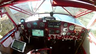 Wittman tailwind w10 cockpit view [upl. by Hairym]