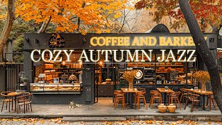 Cozy Autumn Jazz  Coffee Space On The Porch With Relaxing And Comfortable Piano Jazz Music [upl. by Avin]