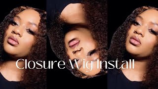 VACATION FRIENDLY DEEP WAVE WIG INSTALLATION [upl. by Aihtak596]