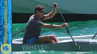 John Puakea Teaches Canoe Paddling Technique The Catch  Part 1 [upl. by Lishe637]