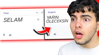 SAKIN ÇEVİRİYE YAZMAYIN  Google Çeviriye Yazmamanız Gereken 10 Şey [upl. by Yahsel183]