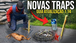 DayZ NOVAS TRAPS todos os CRAFTS ARMADILHAS do UPDATE 114 [upl. by Pendergast181]