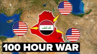 How the US Completely Overpowered Iraq In Only 100 Hours [upl. by Pardo530]