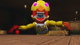 Roblox Freggy Chapter 2 New WITHERED CHICA Jumpscare [upl. by Yeldud543]