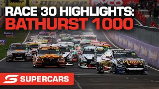 Race 30 Highlights  Repco Bathurst 1000  Supercars 2022 [upl. by Zinck]