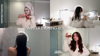 Winter evening routine cozy relaxing amp productive [upl. by Colier]