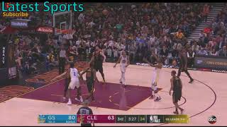 Warriors vs Cavs Game 4 Highlights 3rd Quarter NBA Finals 2018 [upl. by Llenil742]