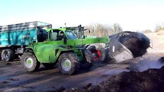 Merlo 407 CS  Rolland  Fendt 924  Déchets Verts CUMA DE LOR NOIR [upl. by Raimondo]