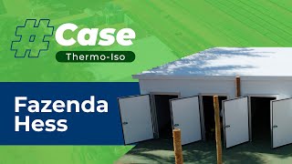 Construtivos isotérmicos  Obra Fazenda Hess  ThermoIso [upl. by Okihcas347]