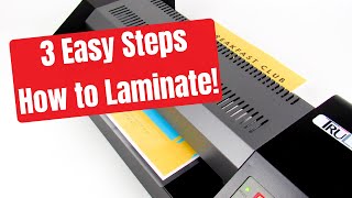 How to use TruLams TL330T Variable Speed Laminator  3 Easy Steps  Blazing fast machine [upl. by Natal]