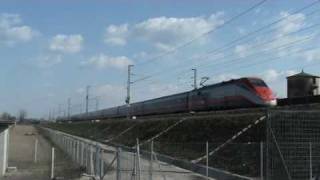 ES9436 FrecciaRossa suona per noi a 300Kmh [upl. by Guinevere]