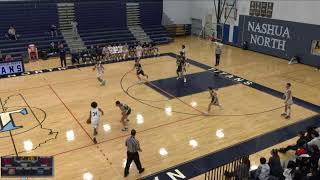 Nashua North High vs Dover High School Boys Varsity Basketball [upl. by Bonnette]