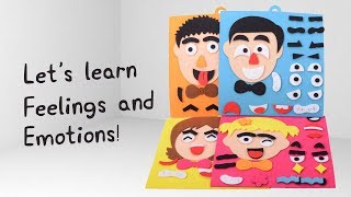 Learn about Feelings and Emotions For Kids [upl. by Eartha]