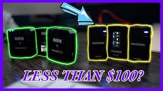 A half priced alternative to Rode Wireless Go II Neewer CM28 review and test [upl. by Akinot]