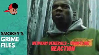 American Rapper First Time Hearing NEWHAM GENERALS  Frontline Grime Files [upl. by Postman]