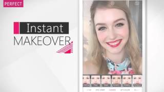 YouCam Makeup The 1 Makeup App Virtual Makeovers  PERFECT Corp [upl. by Aicirtam]