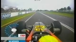 F1 Melbourne 2002  Mark Webber Onboard [upl. by Happy]