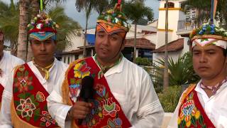 Puerto Vallarta Mexico Voladores de Papantla Malecon [upl. by Tegdirb921]