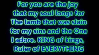 Hosanna Kirk Franklin Lyrics on Screen [upl. by Nytsud405]