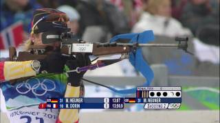 Womens Biathlon  75Km Sprint Highlights  Vancouver 2010 Winter Olympic Games [upl. by Casia]