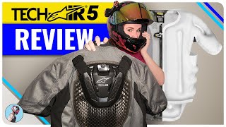 Alpinestars Tech Air 5 COMPREHENSIVE REVIEW  All riders need this WATCH UNTIL THE END FOR BLOOPERS [upl. by Faunia]