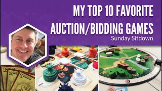 Top 10 Favorite AuctionBidding Games [upl. by Yhtac262]